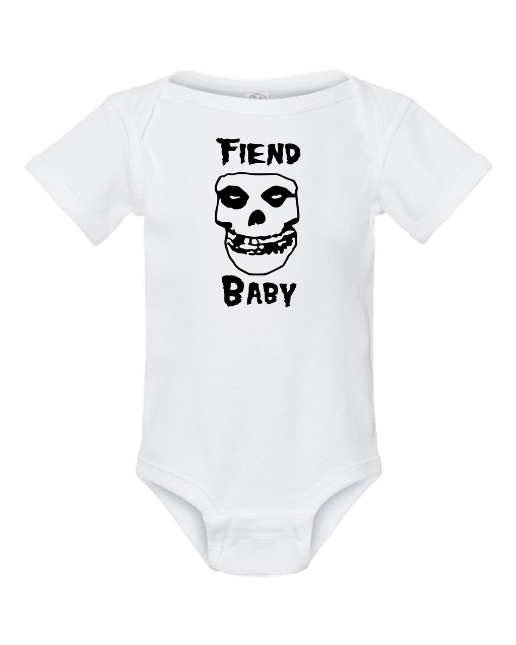 Misfits Fiend Baby Club Punk Rock Danzig Music Baby Onesie & Infant White Bodysuit