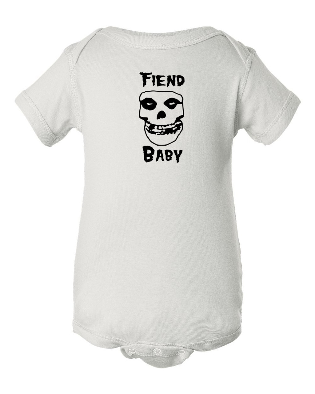 Misfits Fiend Baby Club Punk Rock Danzig Music Baby Onesie & Infant White Bodysuit