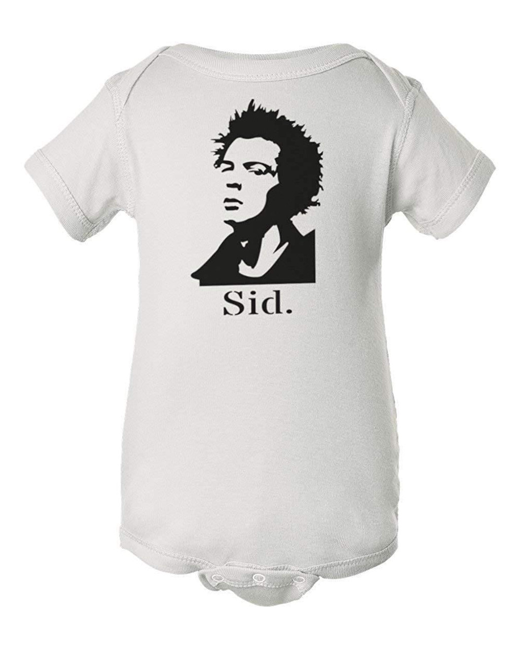 Sid Vicious Pistols UK Punk Rock Music Baby Onesie & Infant White Bodysuit Sid Vicious Pistols UK Punk Rock Music Baby Onesie & Infant White Bodysuit