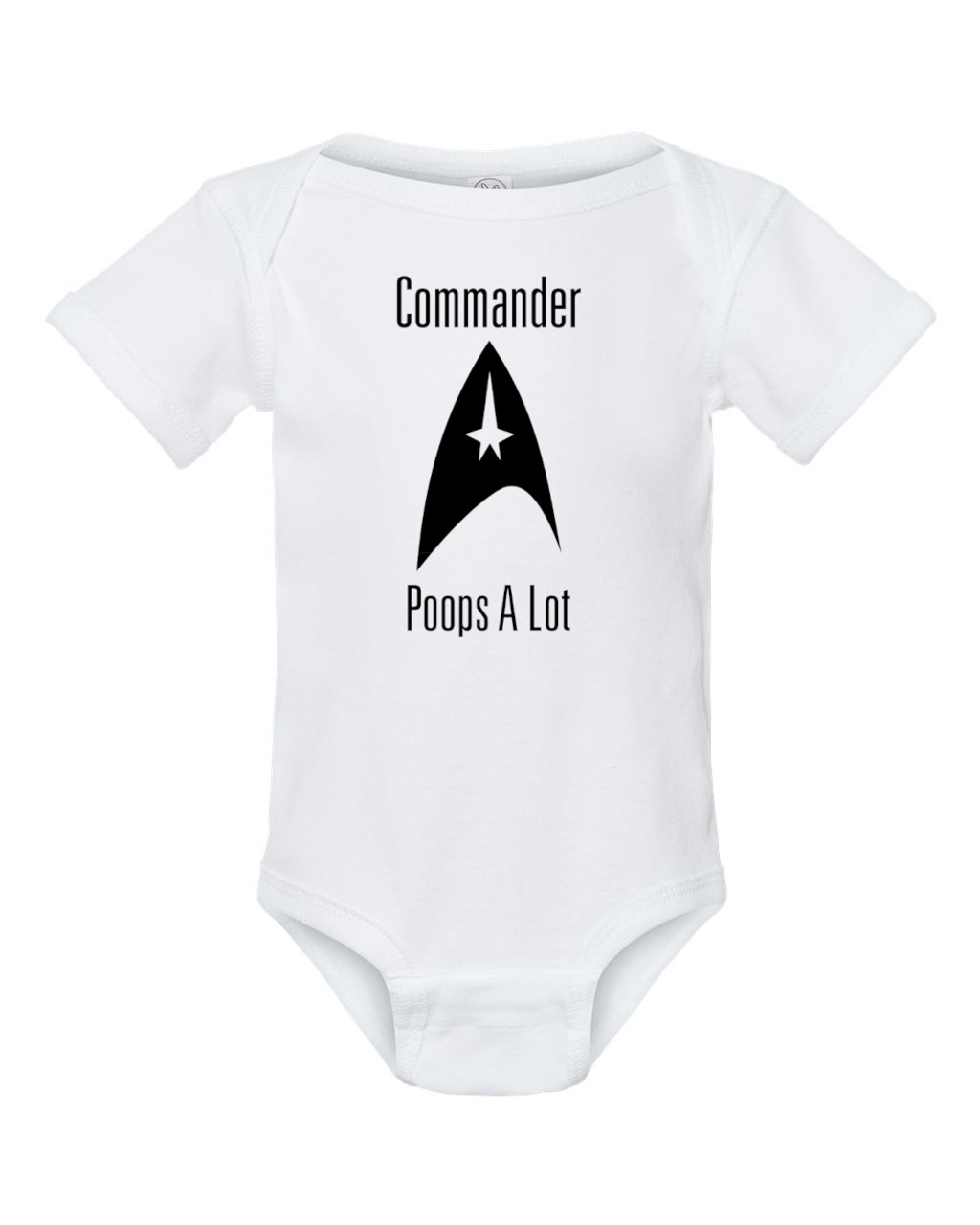 Star Force Trek Commander Funny Baby Onesie & Infant White Bodysuit Star Force Trek Commander Funny Baby Onesie & Infant White Bodysuit