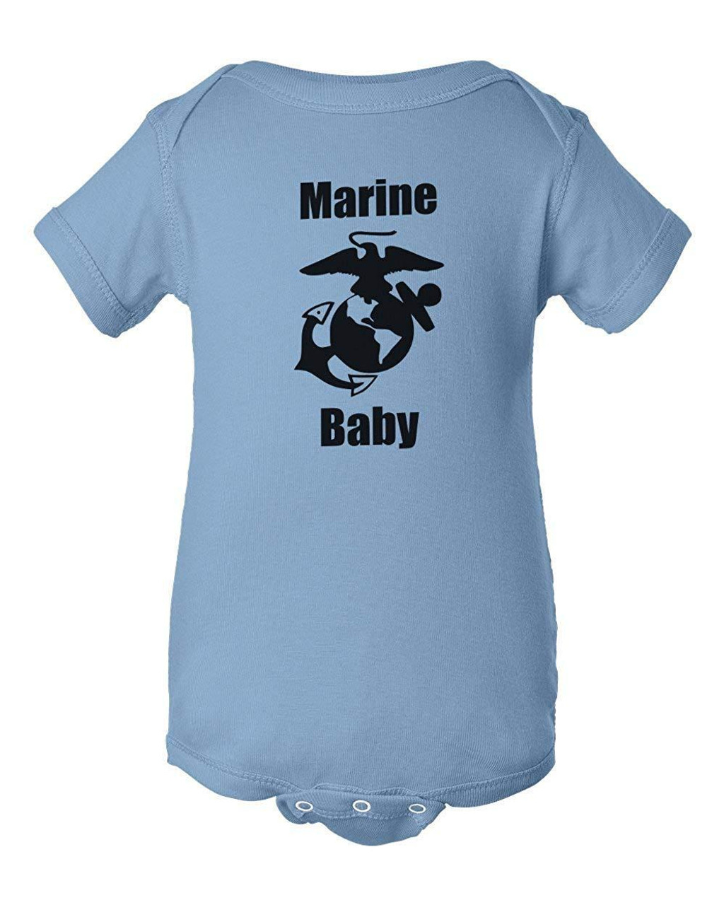 Marines Baby Light Blue Infant Bodysuit Child Jumper