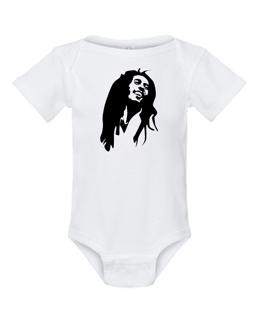Bob Da Wailer Marley Reggae Music Baby Onesie & Infant White Bodysuit