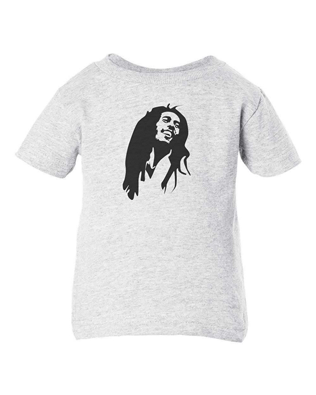Bob Da Wailer Marley Reggae Music Baby Infant & Toddler Ash T-Shirt Concert