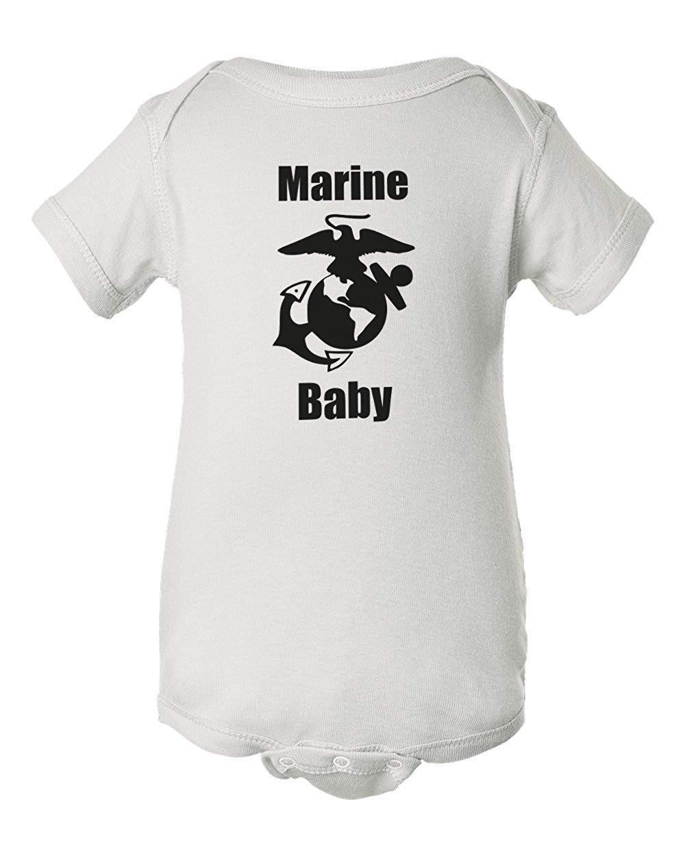 Marines Baby White Baby Onesie & Infant Bodysuit