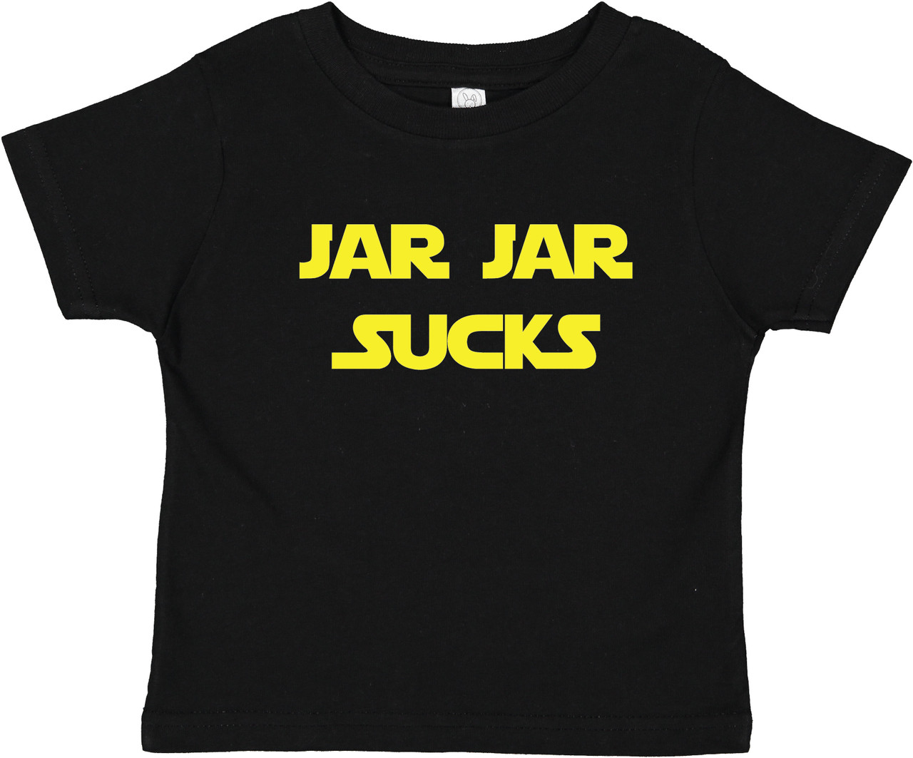 Jar Jar Sucks Star Force Funny Baby Infant & Toddler Black T-Shirt
