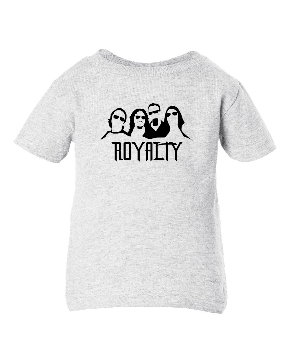 Metallica Inspired Royalty Metal Music Cotton Baby Infant & Toddler T-shirt Ash