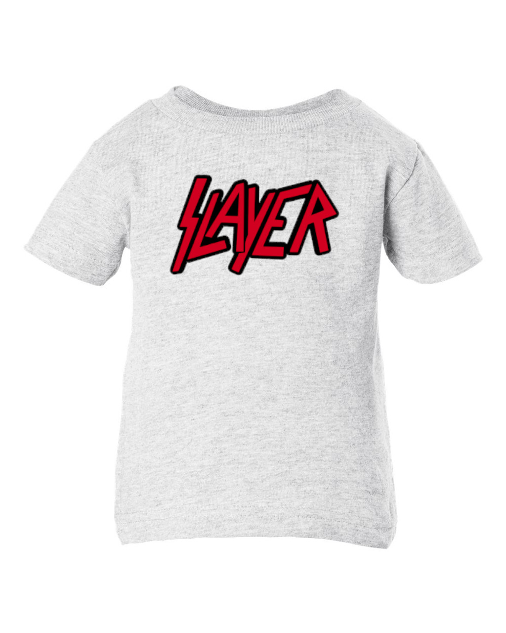 Slayer Thrash Speed Metal Music Baby Infant & Toddler Ash Concert T-Shirt