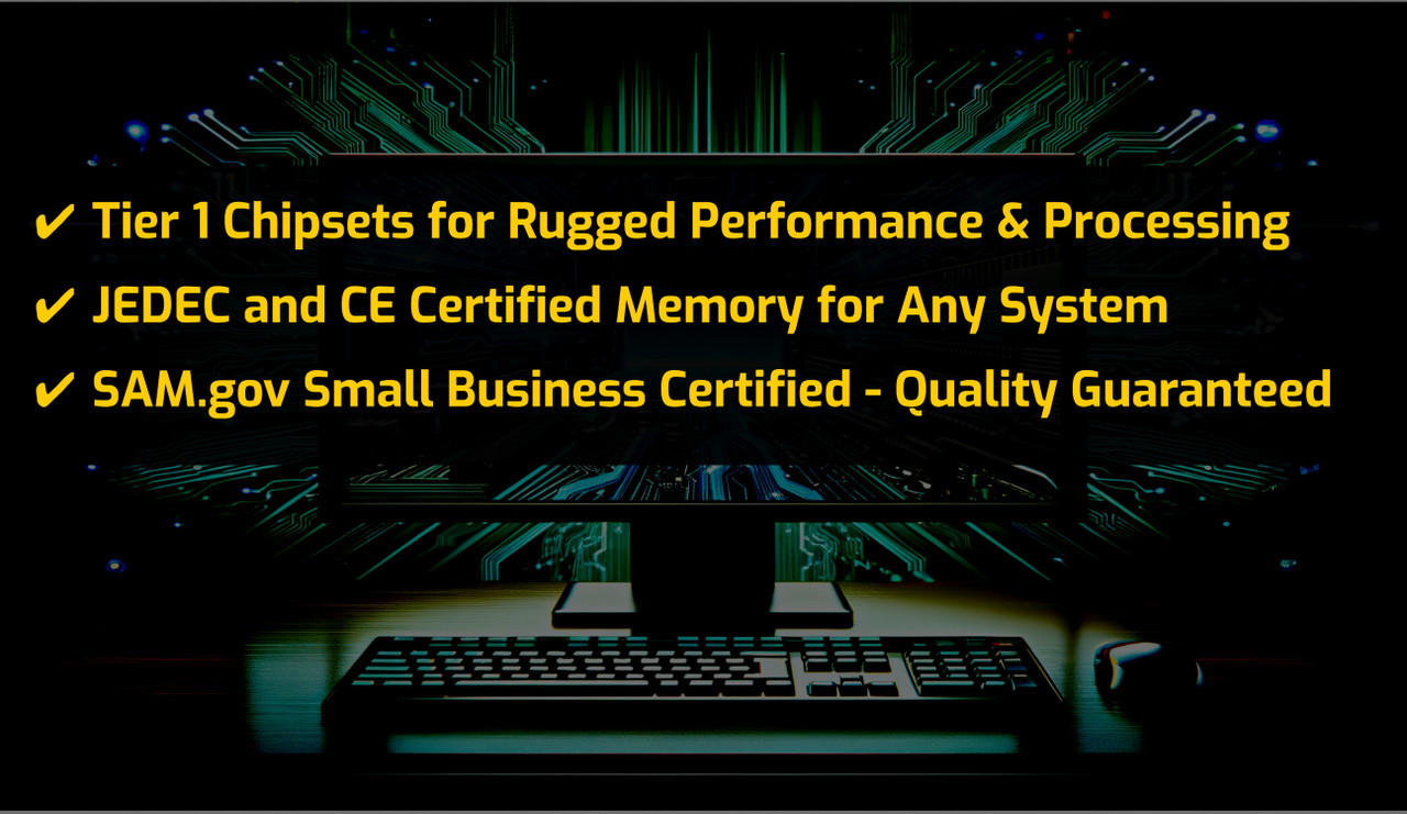 Tier 1 precision & rugged original OEM RAM computer chips