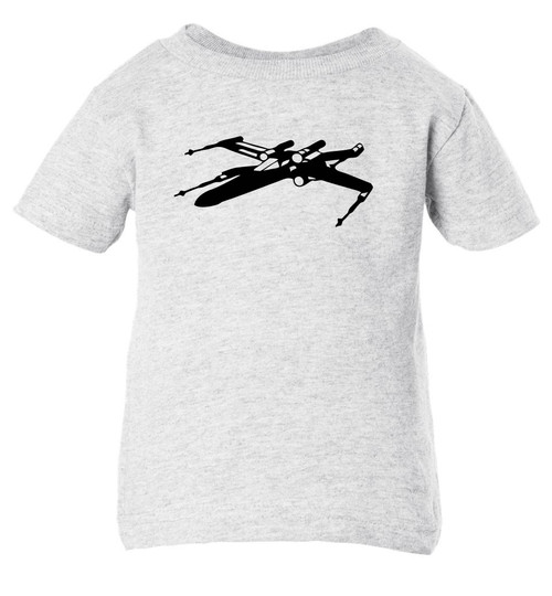 Star Force Wars X Ship Wing Baby Infant & Toddler Ash T-shirt