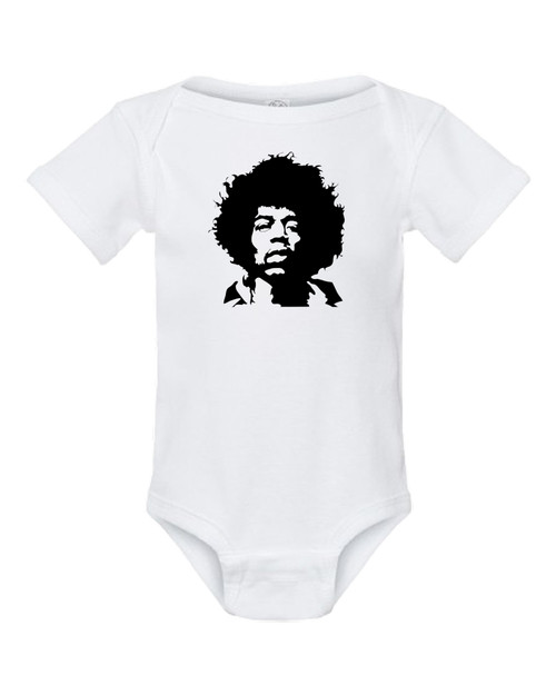 Jimi Purple Haze Hendrix Music Baby Onesie & Infant White Bodysuit
