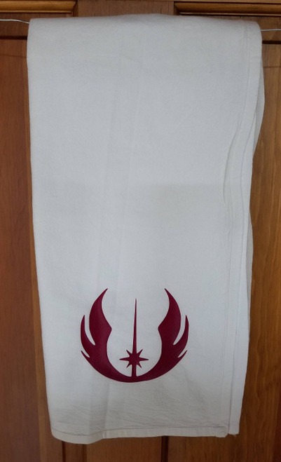 Jedi Symbol Hand Towel Kitchen or Bathroom Towel Star Wars Inspired