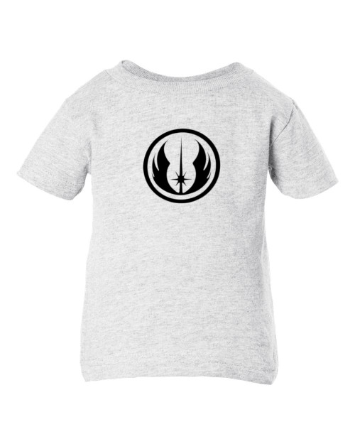 Jedi Order Symbol & Emblem Fun, Cool Baby Infant & Toddler Ash T-Shirt Jedi Order Symbol & Emblem Fun, Cool Baby Infant & Toddler Ash T-Shirt