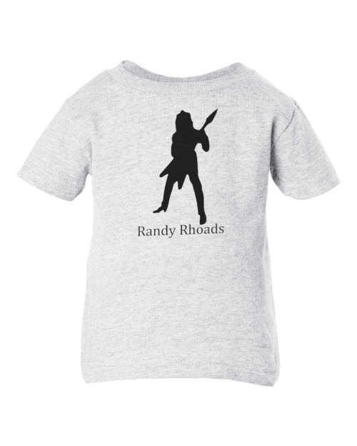 Randy Rhoads Ozzy Heavy Metal Osbourne Music Baby Infant & Toddler T-Shirt Ash Randy Rhoads Ozzy Heavy Metal Osbourne Music Baby Infant & Toddler T-Shirt Ash