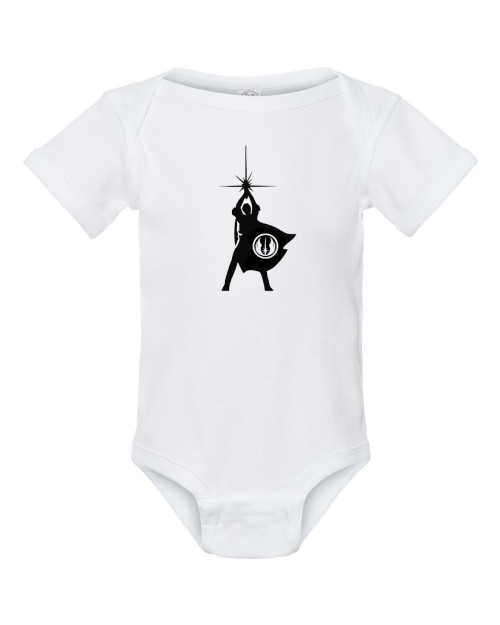 Star Force Wars Skywalker Jedi Fun, Cool Baby Onesie & Infant White Bodysuit