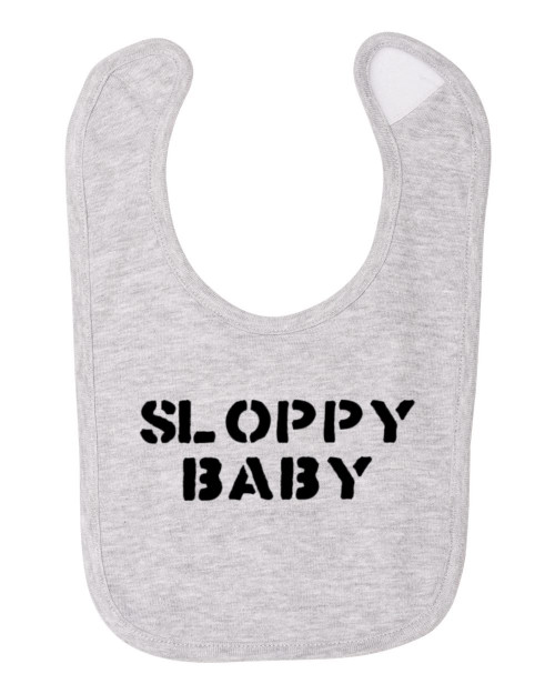 Sloppy Baby Funny Bib Cotton Child Comedy Apron & Toddler Smock