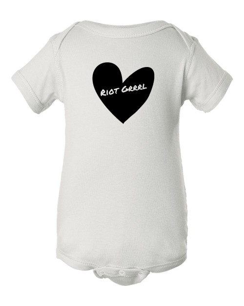 Riot Grrrl Feminist Music Baby Onesie & Infant White Bodysuit