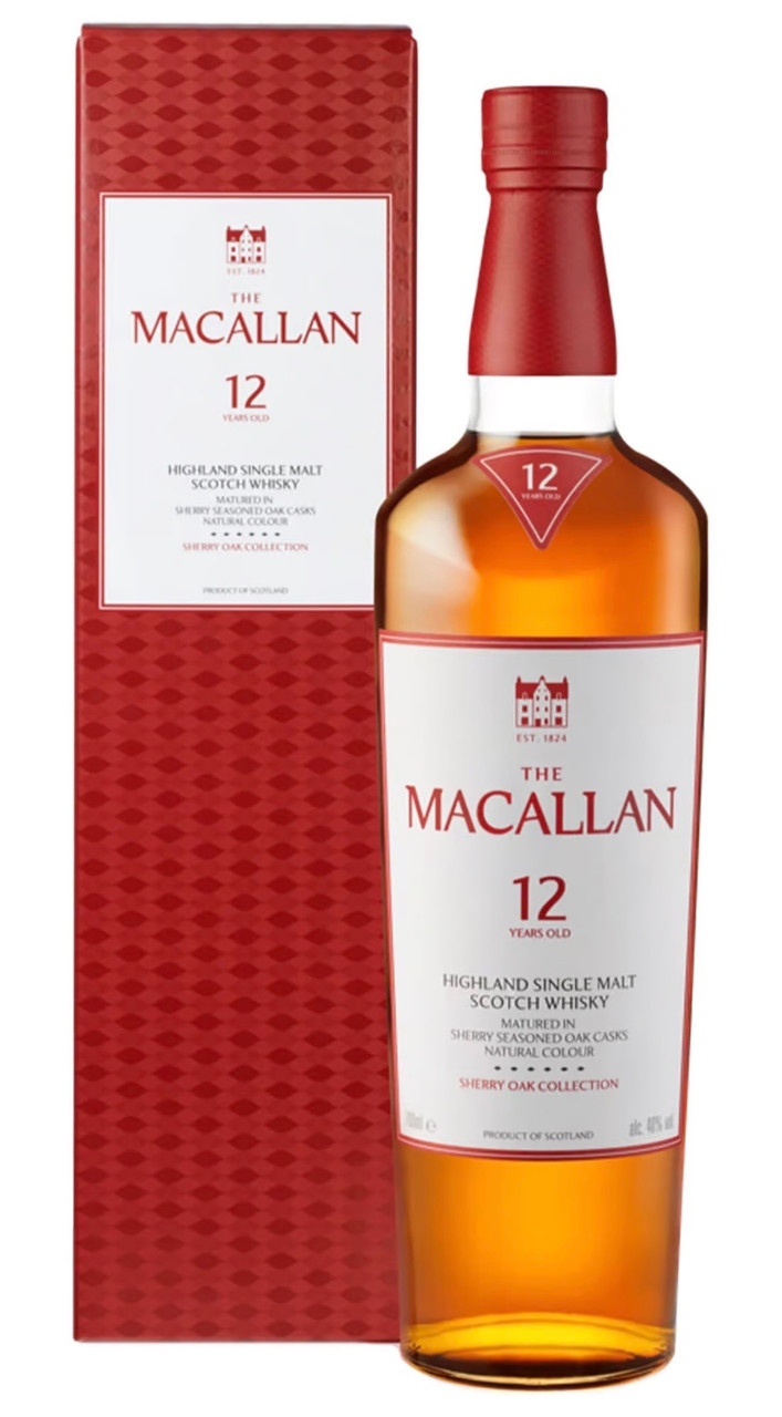 The Macallan 12 Year Old, Sherry Oak Cask, Highland Single Malt