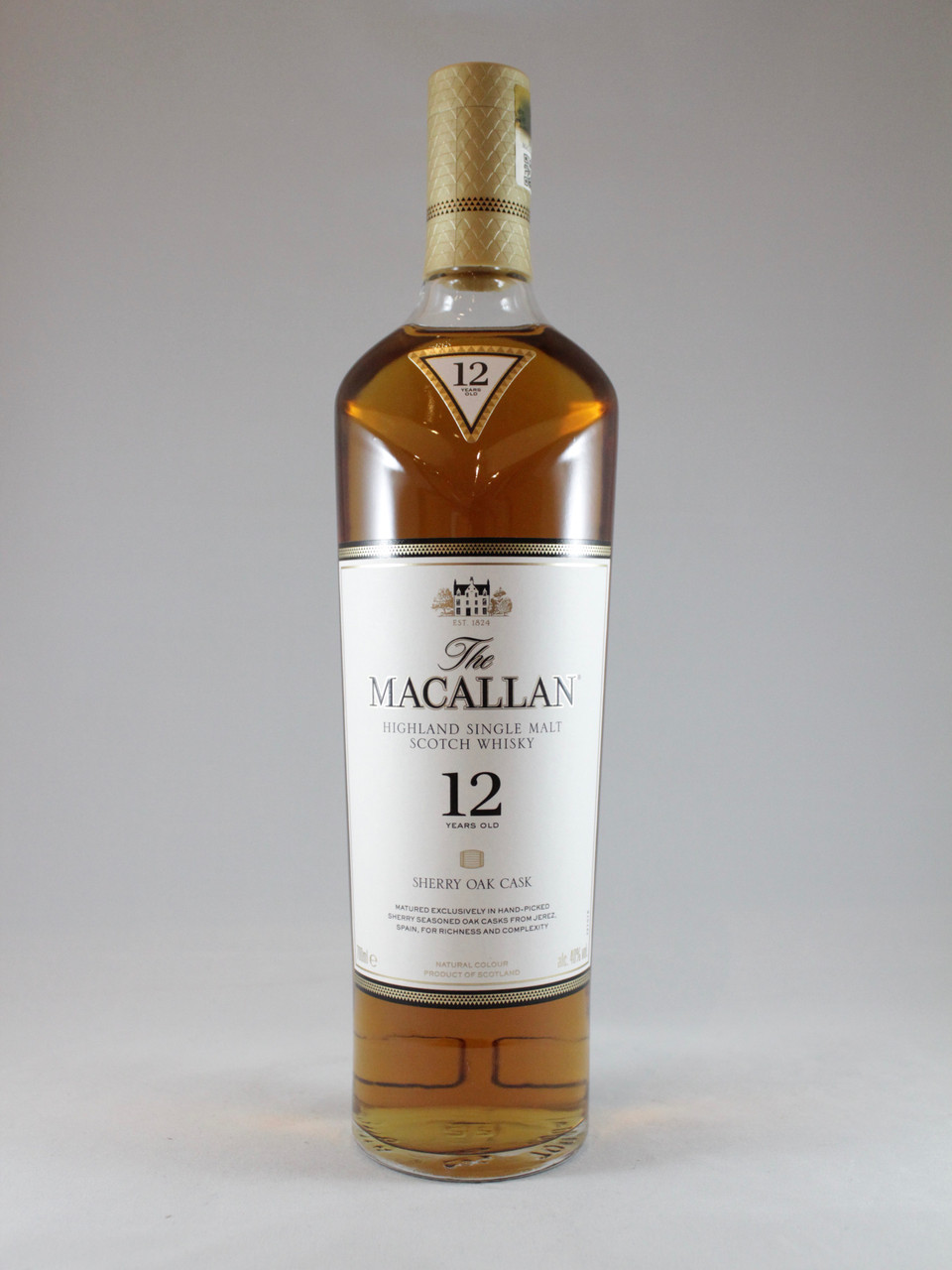 macallan whiskey sherry oak