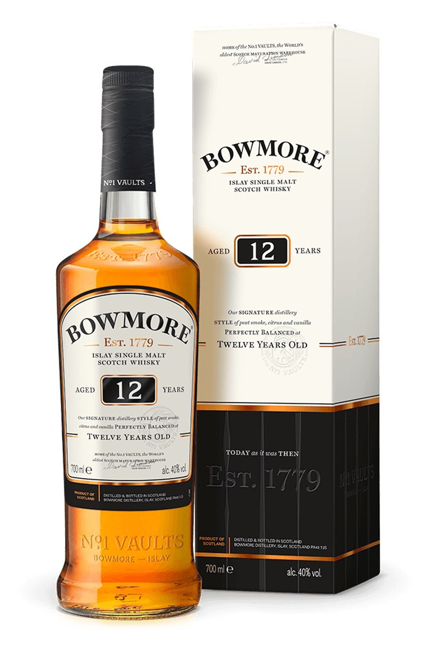 ボウモアBOWMORE 12 Years Old Islay Bowmore 12 Year Islay Single Malt Scotch Whisky – shop