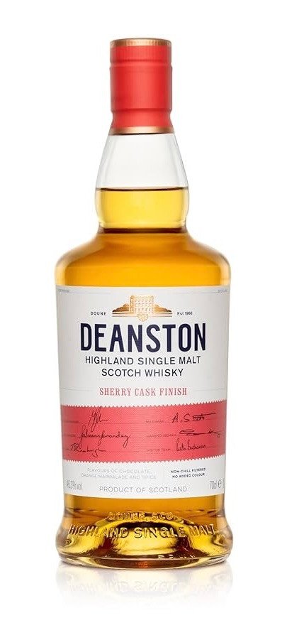Deanston Sherry Cask Finish, Highland Single Malt Scotch Whisky