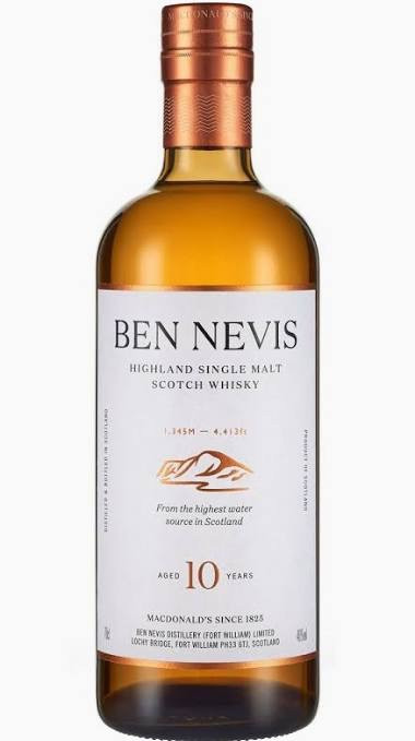 Ben Nevis 10 Year Old, Highland Single Malt Scotch Whisky