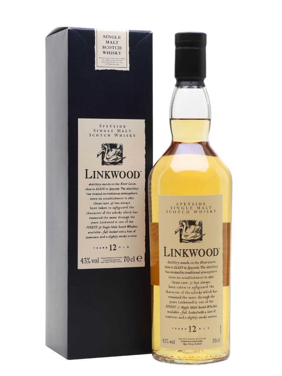 【☆LINKWOOD】SPEYSIDE シングルモルト12年 Linkwood 12 Year Old, Speyside Single Malt Scotch Whisky