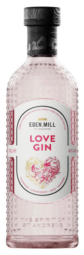 Eden Mill Love Gin, Scottish Gin Bottle.