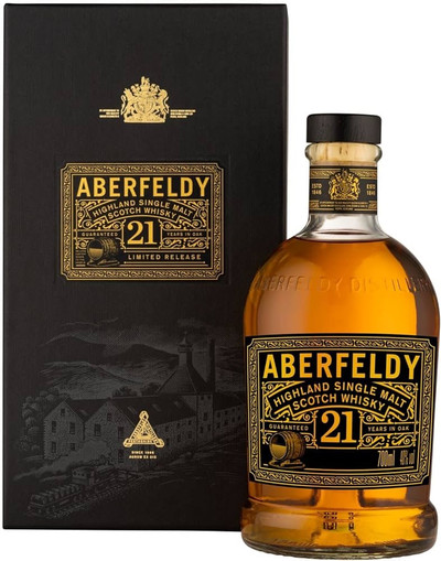 Aberfeldy 21 Year Old, Highland Single Malt Scotch Whisky