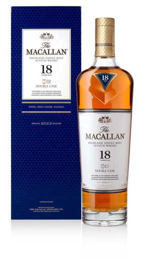 Macallan 18 Years Old Double Cask, 2023 Release, Highland Single Malt Scotch Whisky