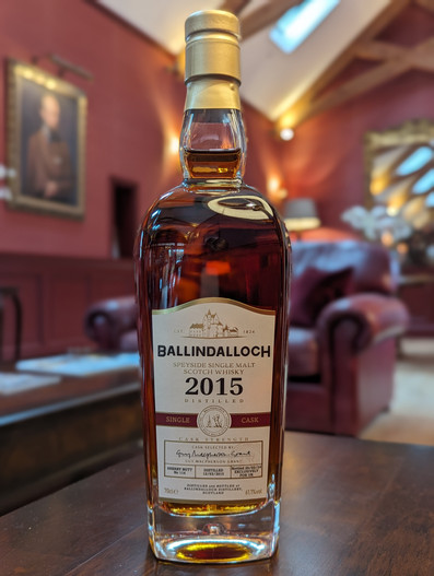 Ballindalloch Distillery 2015 First Fill Ex-Oloroso Sherry Single Cask, Single Malt Scotch Whisky