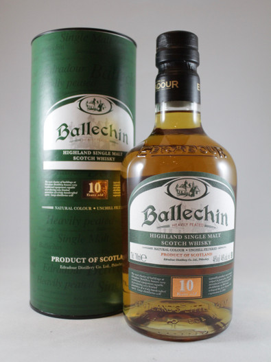 Edradour, Ballechin, Heavily Peated, 10 Year Old, Highland Single Malt Scotch Whisky,  70cl at 46% alc./vol.  www.maltsandspirits.com