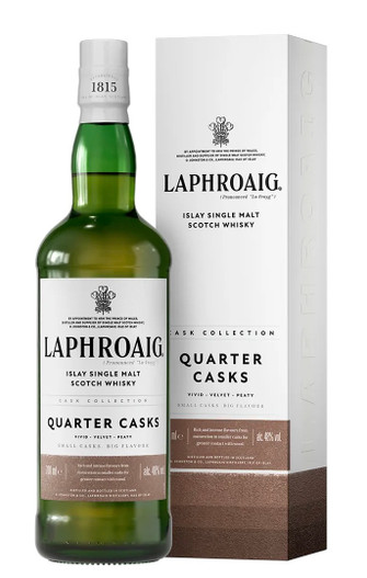 Laphroaig Quarter Casks, Islay Single Malt Scotch Whisky, Bottle & Presentation Box