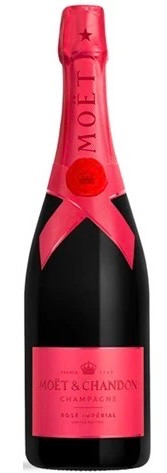 Moët & Chandon, Rosé Imperial Champagne Bottle.
