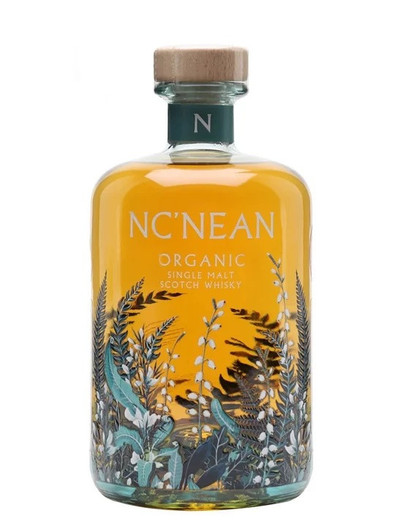 Nc'nean Organic Highland Single Malt Scotch Whisky Bottle