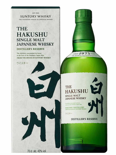 The Hakushu, Distillers Reserve, Single Malt Japanese Whisky The Hakushu, Distillers Reserve, Single Malt Japanese Whisky