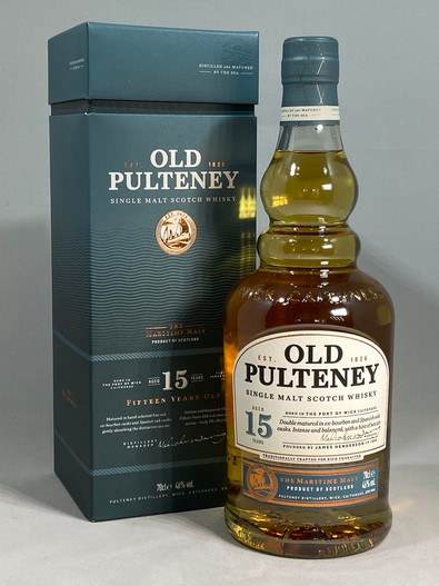 Old Pulteney 15 Year Old, Highland Single Malt Scotch Whisky