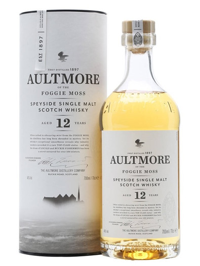Aultmore 12 Year Old, Speyside Single Malt Scotch Whisky