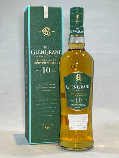 The Glen Grant 10 Years Old, Speyside Single Malt Scotch Whisky