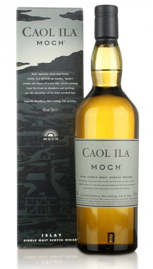 Caol ila Moch, Islay Single Malt Scotch Whisky. Bottle and presentation box.