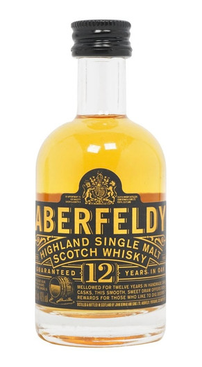 Aberfeldy 12 Year Old Miniature, Highland Single Malt Scotch Whisky