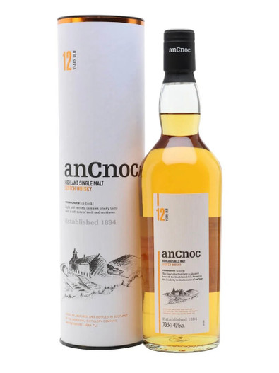 anCnoc 12 Year Old, Highland Single Malt Scotch Whisky