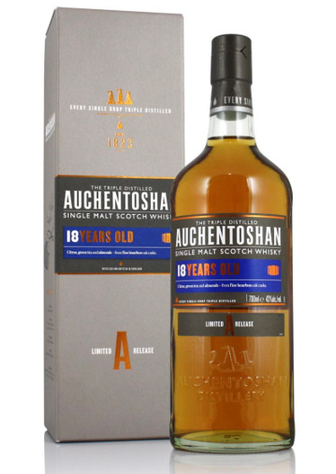 Auchentoshan 18 Year Old, Lowland Single Malt Scotch Whisky