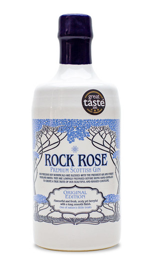Rock Rose Premium Scottish Gin, Original Edition
