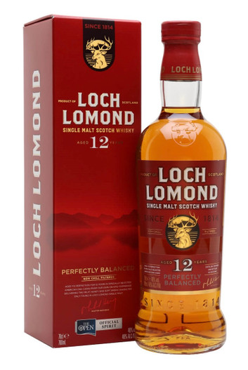 Loch Lomond 12 Year Old, Highland Single Malt Scotch Whisky