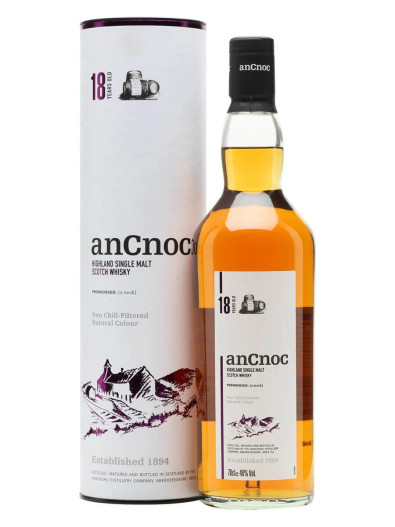 anCnoc 18 Year Old, Highland Single Malt Scotch Whisky