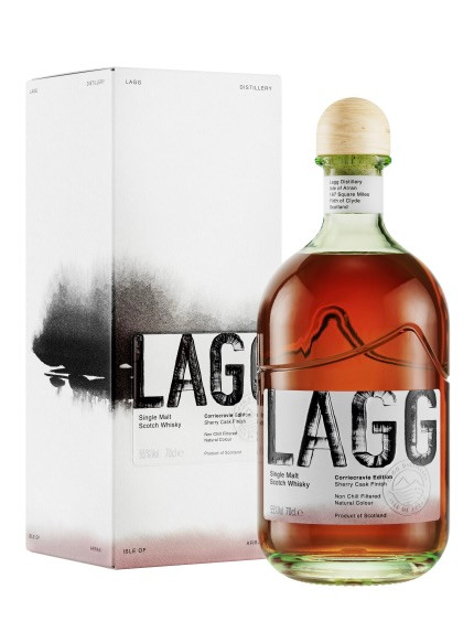 Lagg Corriecravie Edition, Highland Single Malt Scotch Whisky. Bottle with presentation box.