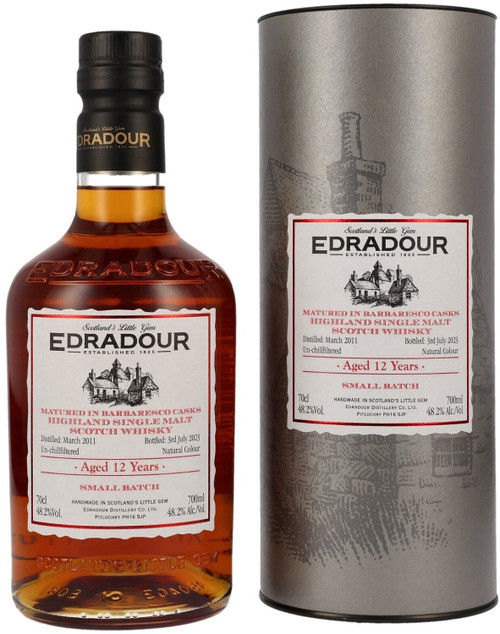 Edradour Barbaresco 12 Year Old, Highland Single Malt Scotch Whisky