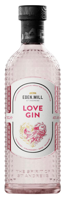 Eden Mill Love Gin, Scottish Gin Bottle.
