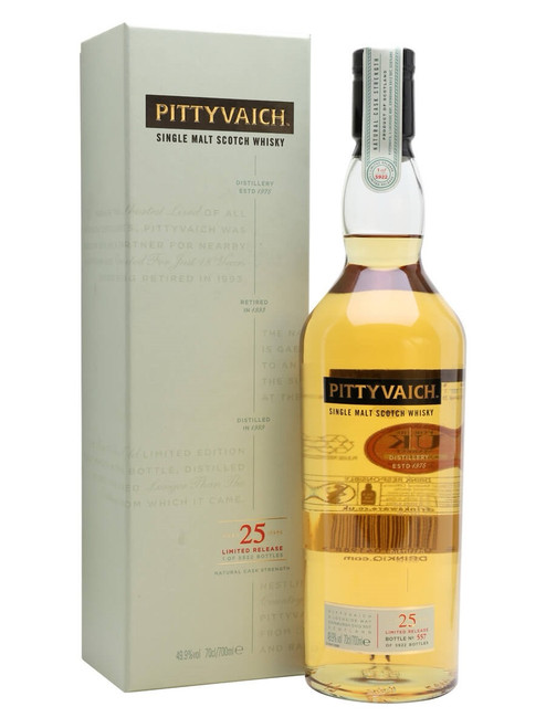 Pittyvaich 25 Year Old, Speyside Single Malt Scotch Whisky