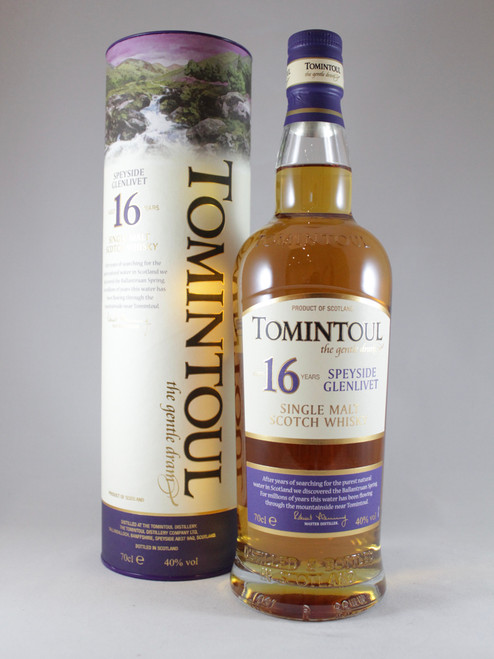 Tomintoul, 16 Year Old, Speyside Single Malt Scotch Whisky